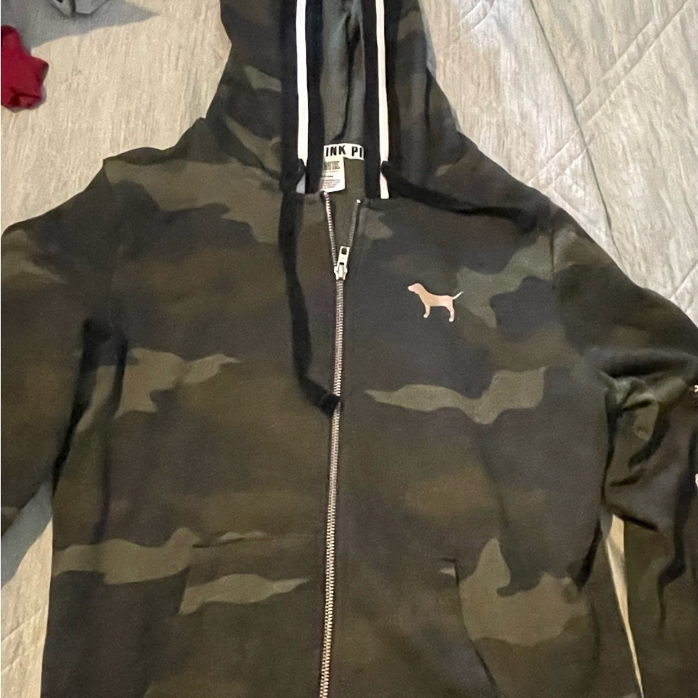 Victoria's Secret PINK Olive Hoodie
